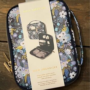 Rifle Paper Co tech travel case NWT